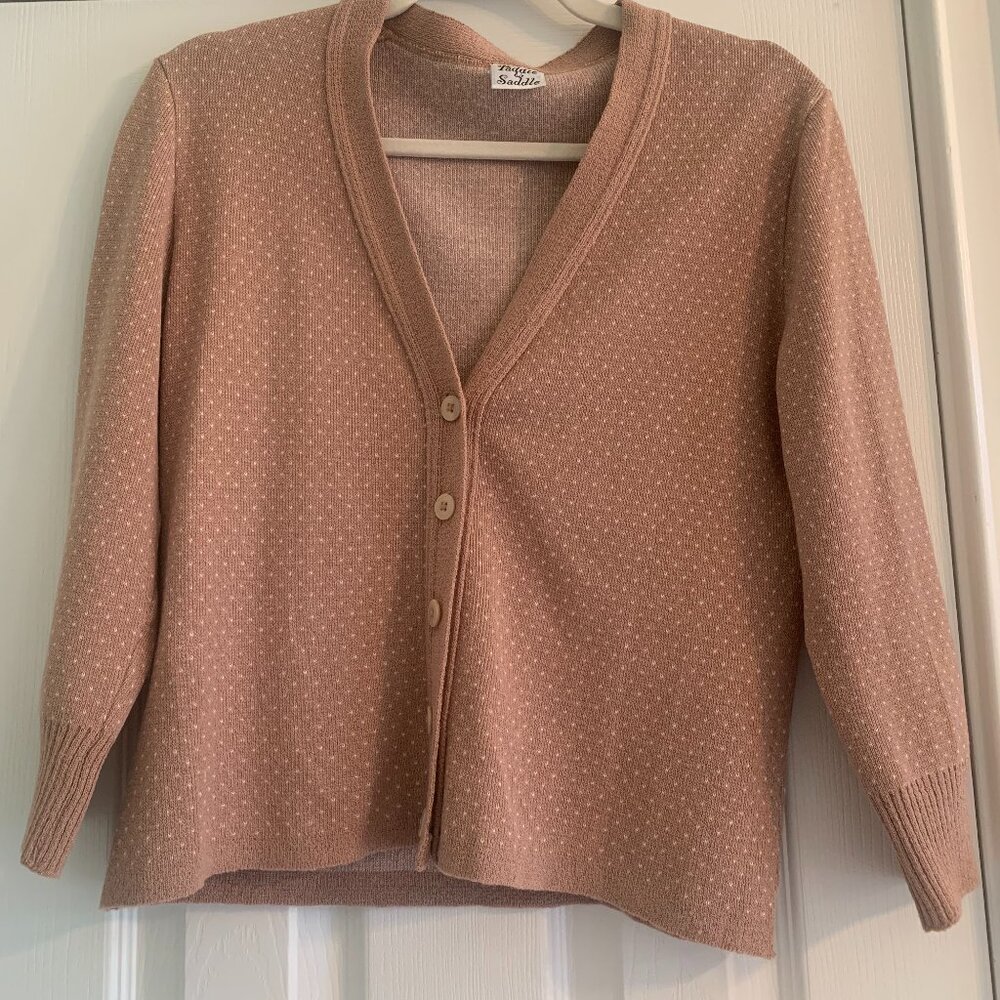 Paddle & Saddle Vintage Button Down Basic Sweater - image 1